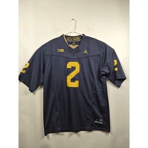 Charles Woodson Michigan Wolverines Jersey #2 Jordan Brand Blue 3XL XXXL NCAA
